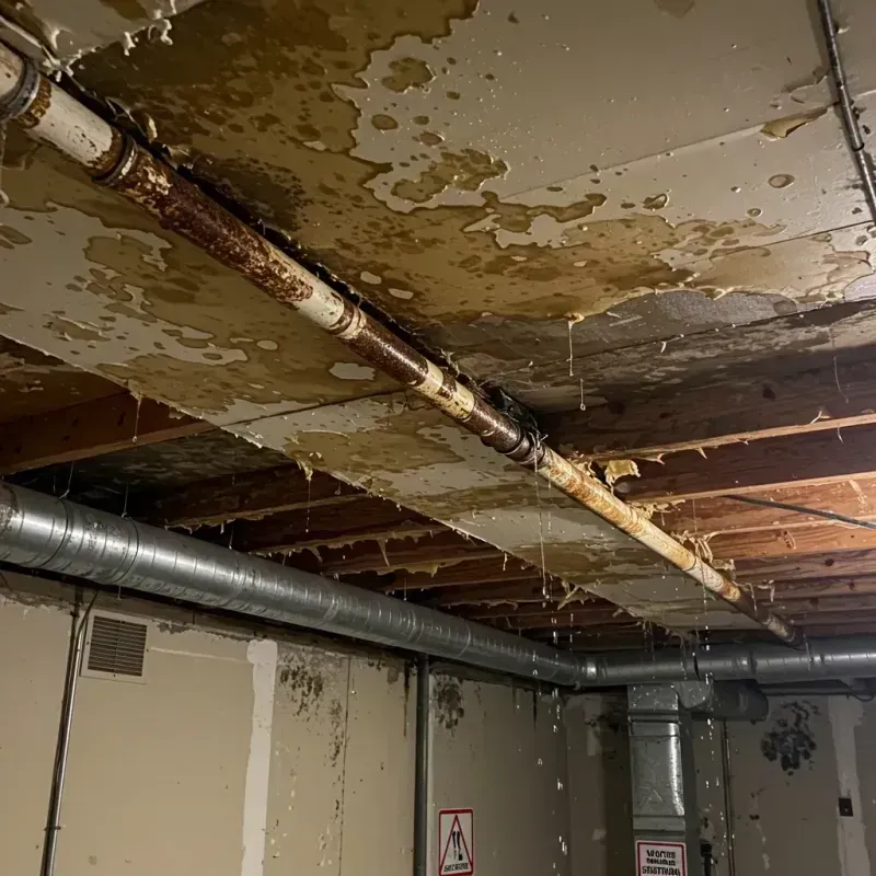 Ceiling Water Damage Repair in El Lago, TX